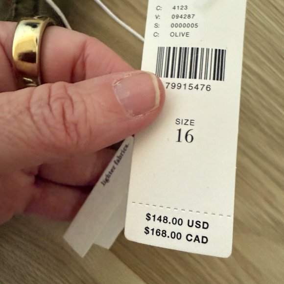 Pilcro silky cargo pants - Picture 4 of 9